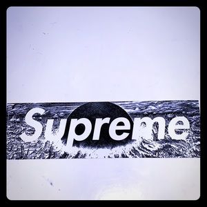 2017 Supreme X Akria Explosion Box Logo Sticker